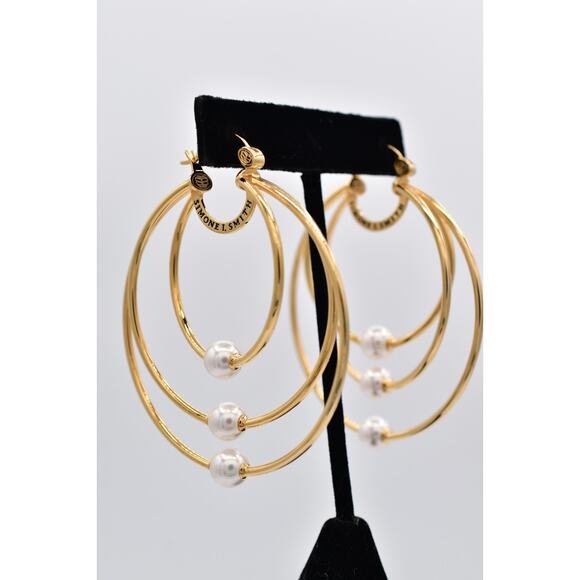 Simone I. Smith Lady of Serenity Hoop Earrings Oprah's Favorite Things 2024 Bin1 - Picture 4 of 12